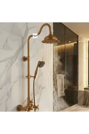 Royal Serisi Modern Duş Seti - Antik