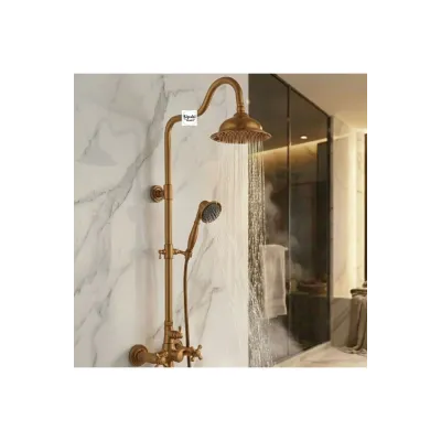 Royal Serisi Modern Duş Seti - Antik Royal Serisi Modern Duş Seti - Antik