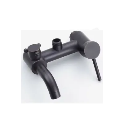 Siyah Modern Banyo Duş Seti