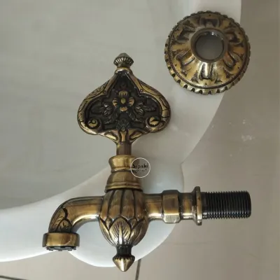Antik Eskitme Şehzade Model Osmanlı Musluğu Antik Eskitme Şehzade Model Osmanlı Musluğu