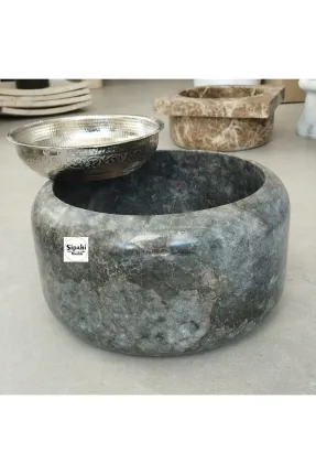   Ateş Grisi Mini Kabak Kurna