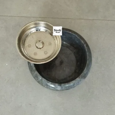   Ateş Grisi Mini Kabak Kurna