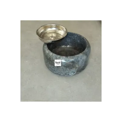 Ateş Grisi Mini Kabak Kurna