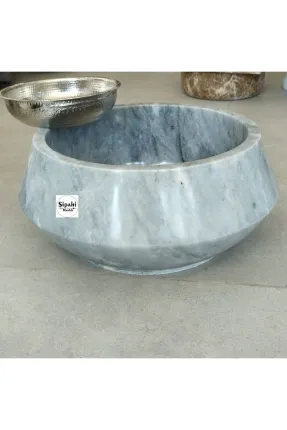 Gri Mermer Tasarım Kurna