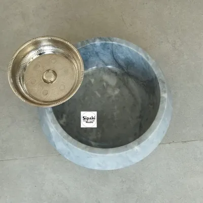 Gri Mermer Tasarım Kurna
