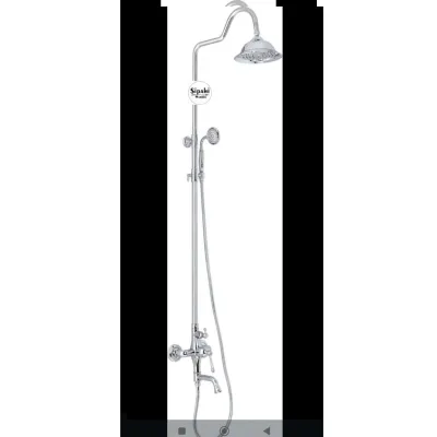 Royal Serisi Modern Duş Seti - Krom