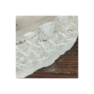 Traverten Şekilsiz Çanak Lavabo Traverten Şekilsiz Çanak Lavabo