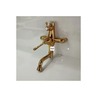 Royal Serisi Modern Duş Seti - Gold