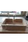 Siver Travertine Deep Rectangular Sink