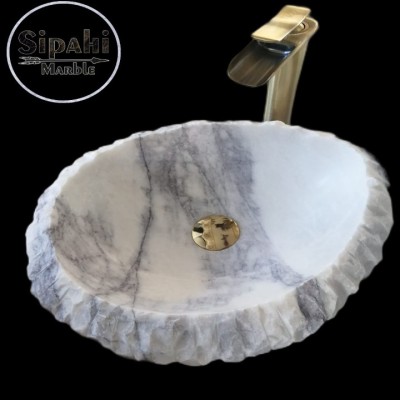 Leylak Dışı Patlatma Su Damlası Lavabo