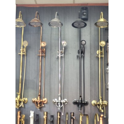 Siyah Roma Duş Seti