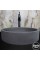  Anthracite Basalt Cylinder Washbasin