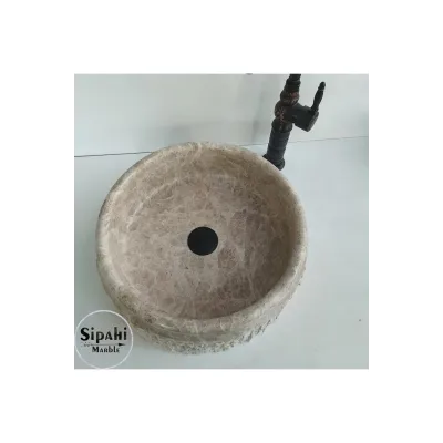 Classic Travertine V Bowl Basin Classic Travertine V Bowl Basin