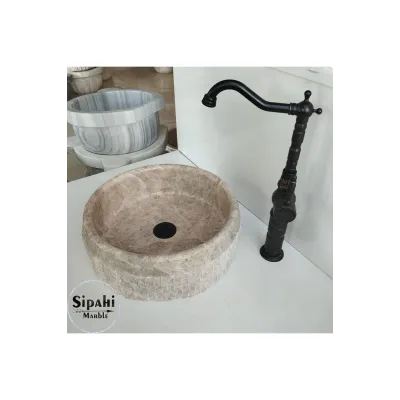Classic Travertine V Bowl Basin Classic Travertine V Bowl Basin