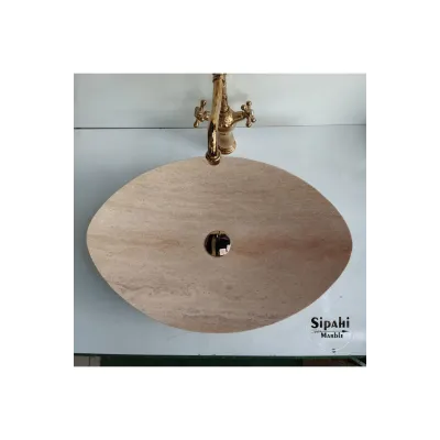 Classic Travertine V Bowl Basin Classic Travertine V Bowl Basin