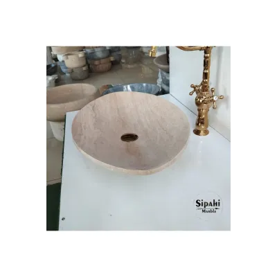 Classic Travertine V Bowl Basin Classic Travertine V Bowl Basin