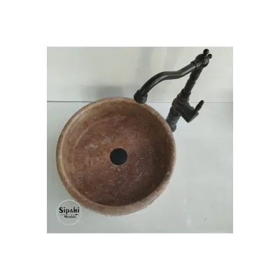 Classic Travertine V Bowl Basin Classic Travertine V Bowl Basin