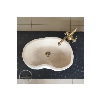 Siver Travertine Deep Rectangular Sink Siver Travertine Deep Rectangular Sink