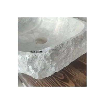 Siver Travertine Deep Rectangular Sink Siver Travertine Deep Rectangular Sink
