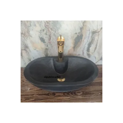 Siver Travertine Deep Rectangular Sink Siver Travertine Deep Rectangular Sink