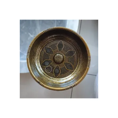 Antique Plated Bath Bowl - Brass Antique Plated Bath Bowl - Brass