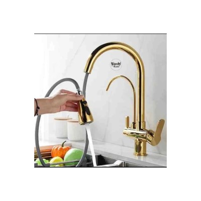 Gold Arıtmalı Spiralli Eviye Bataryası Gold Arıtmalı Spiralli Eviye Bataryası