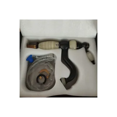 Siyah Onyx Detaylı Kısa Çanak Lavabo Bataryası Siyah Onyx Detaylı Kısa Çanak Lavabo Bataryası