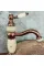 Bronz Onyx Detaylı Kısa Çanak Lavabo Bataryası