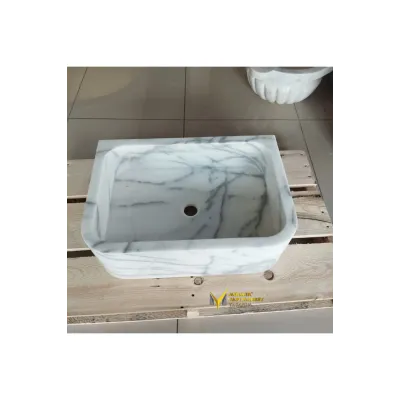Siver Travertine Deep Rectangular Sink Siver Travertine Deep Rectangular Sink