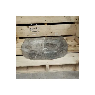 Siver Travertine Deep Rectangular Sink Siver Travertine Deep Rectangular Sink