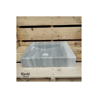 Siver Travertine Deep Rectangular Sink Siver Travertine Deep Rectangular Sink