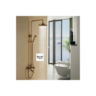 Antik Eskitme Duş Seti