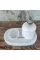 Beige Marble Rose Gold Convex Deer Detail 7 Pcs Bathroom Set Beige Marble Rose Gold Convex Deer Detail 7 Pcs Bathroom Set
