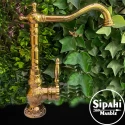 Gold Embroidered Sink Faucet