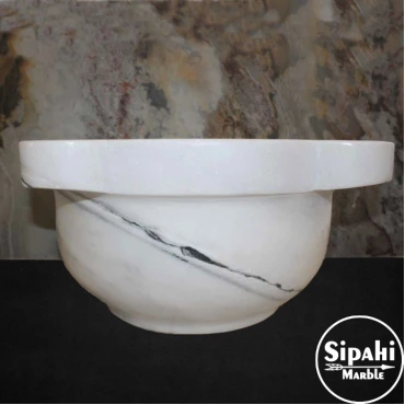  Lilac Marble Fine Veined Basin