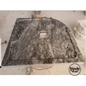 Tiger Skin Marble Oval Edge Shower Tray
