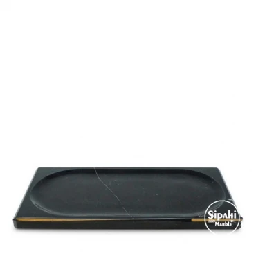 Toros Black Elllipse Surface Special Design Shower Tray