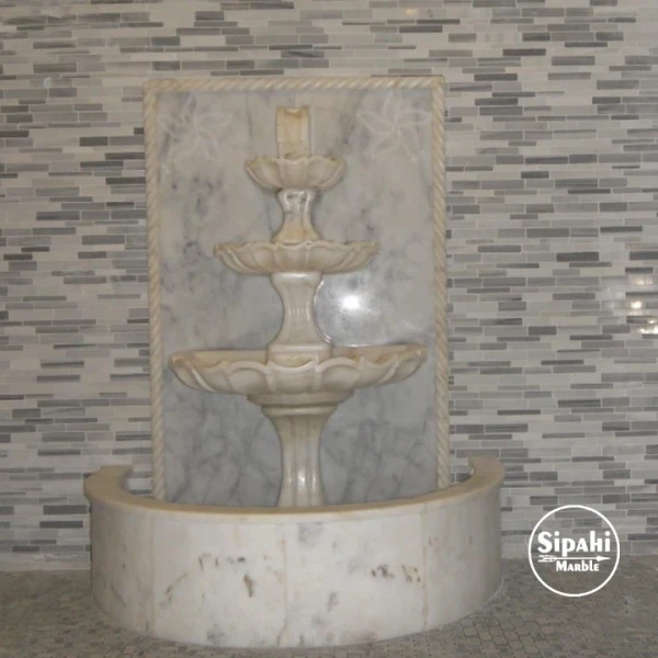 White Marble Special Embroidered Wall Sprinkler