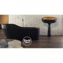 Toros Black Backrest Design Mini Bathtub