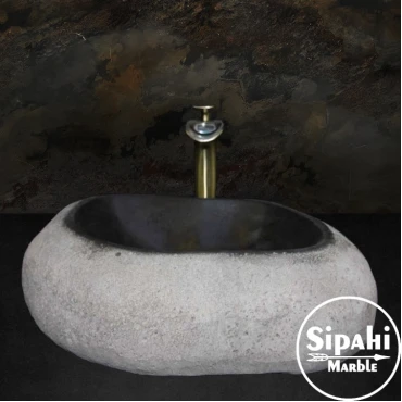 Basalt Mucarta Shapeless Mini Washbasin