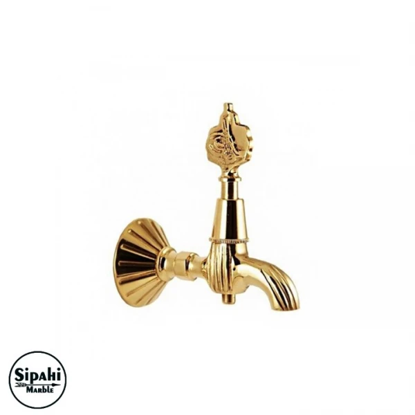 Gold Plated Ottoman Tap - Tugra