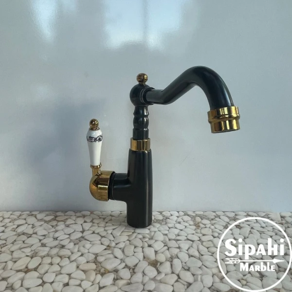 Black Gold Rustic Faucet