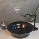 Toros Black Elegant Bowl Washbasin