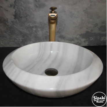Marmara Marble Round Design Washbasin