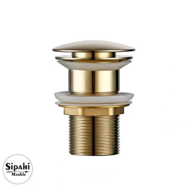 Gold Plated Sink Siphon